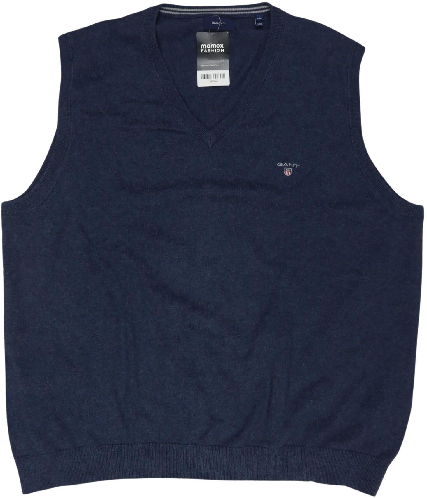 Gant Herren Pullover, Marineblau, Gr. 4Xl, Baumwolle - Second Hand