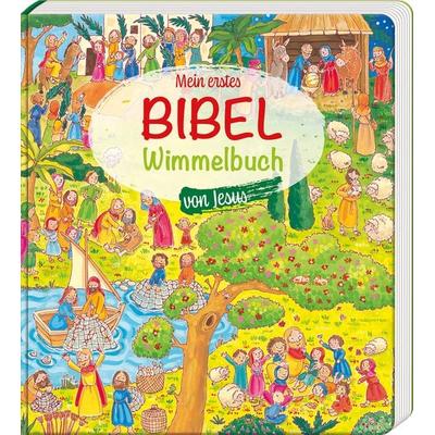 Mein erstes Bibel-Wimmelbuch von Jesus, Gebundene Ausgabe von Heidi Rose, Deutsche Bibelgesellschaft, 978-3-438-04297-2