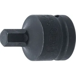 BGS Kraft-Bit-Einsatz Antrieb Innenvierkant 20 mm (3/4") Innensechskant 12 mm - 5054-12