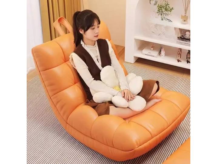 Hôtel inclinable pouf canapés Simple canapé salon pouf canapés sol Recamera couloir bouffée Con Relleno meubles en rotin