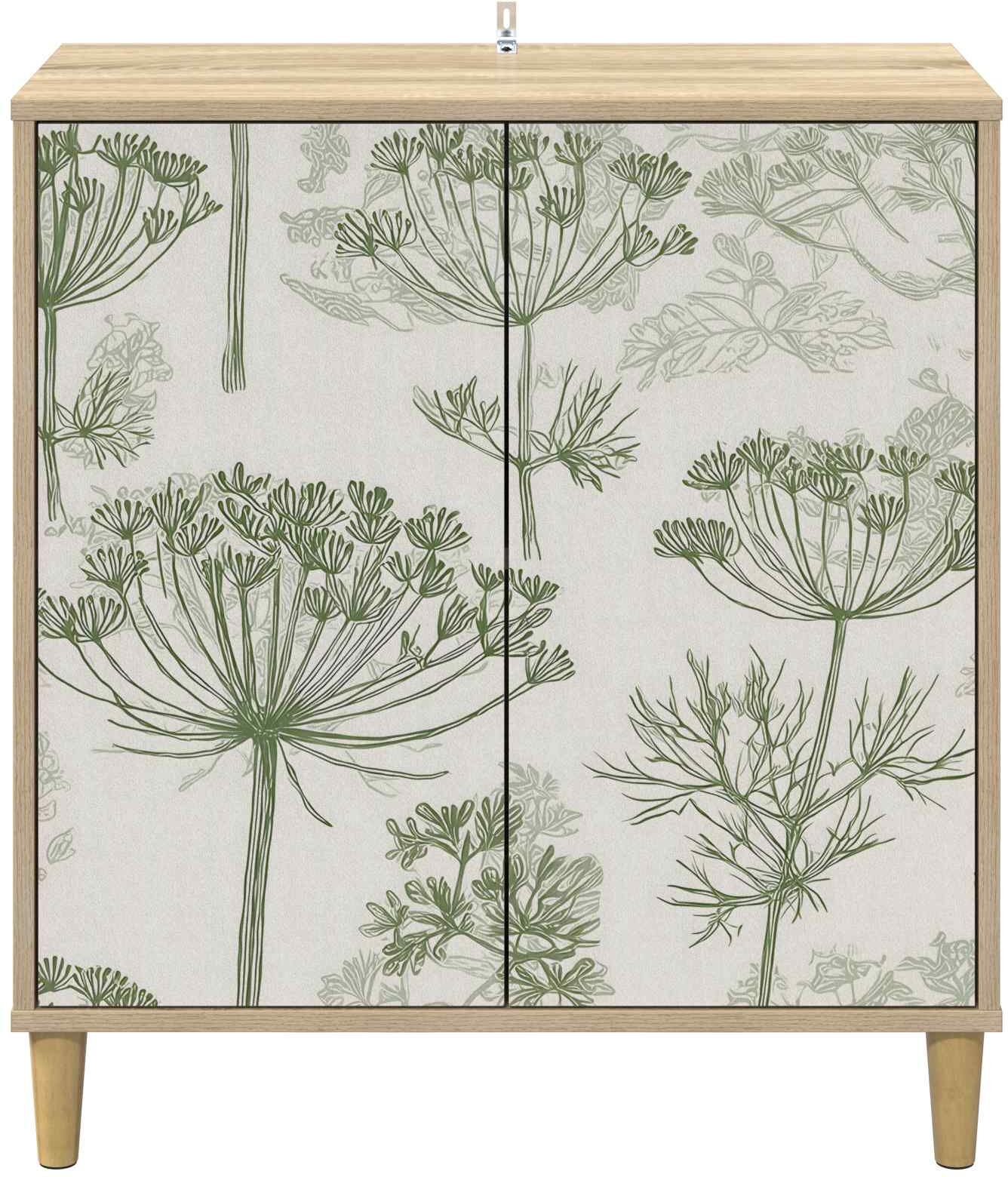 vidaXL Buffet GOTHA Sonoma 69 x 33 x 75 cm Bois d'ingénierie