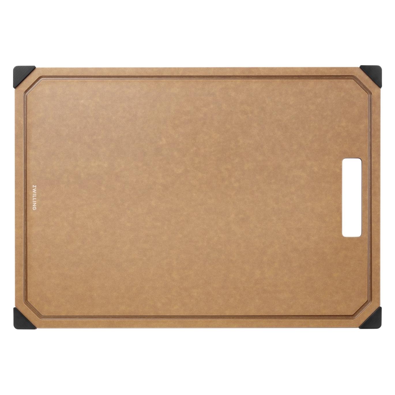 Zwilling - Cutting Board - Brown-Black - 42 cm x 30 cm (1031040)