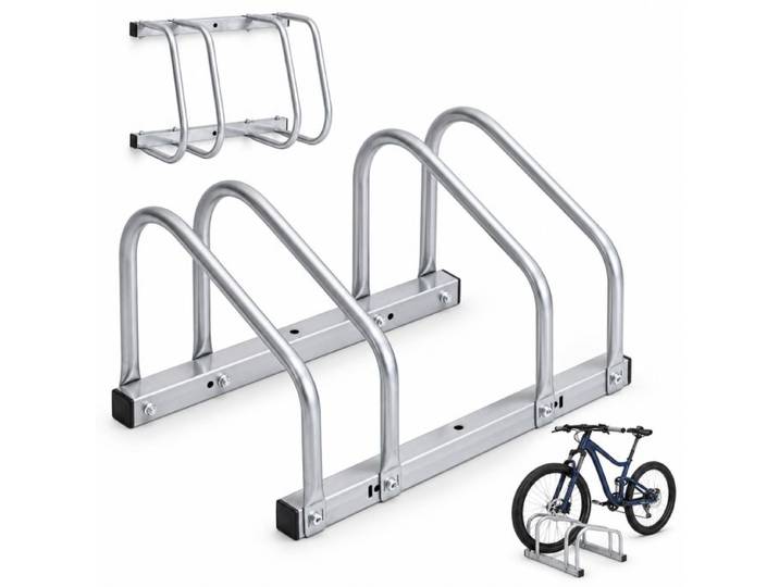 Relaxdays Fahrradständer mehrere Räder verstellbar