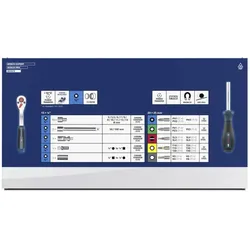 Bosch Hausgeräte, Ratsche, 1/4"-Ratschen-Set, 37-tlg. - 1600A03AC7 (1/4")