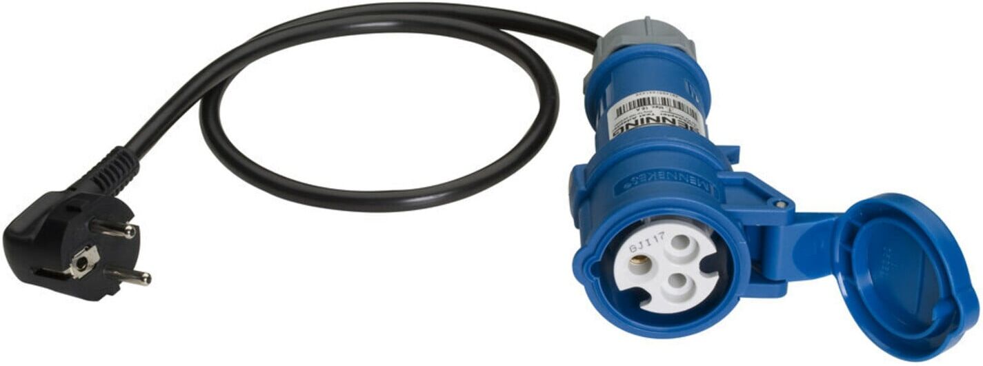 BENNING Messadapter 16A CEE 3-polig-Schuko (044143)