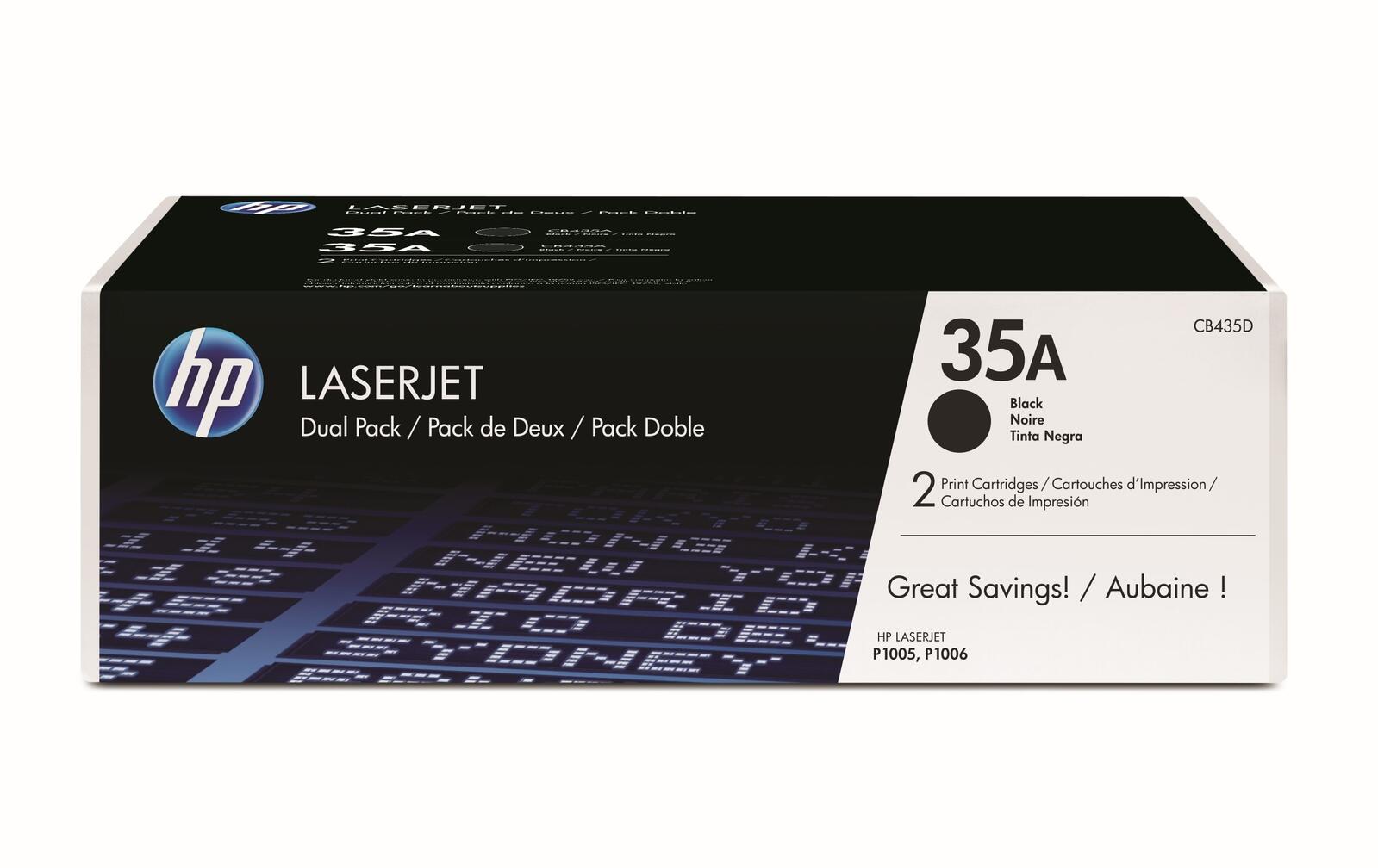 HP Inc. HP Original 35A Toner schwarz 1.500 Seiten (CB435A)