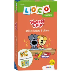 Loco Bambino - Woezel & Pip Pakket - Letters & Cijfers (Niederländisch)