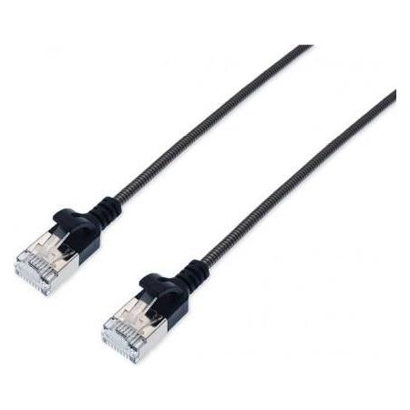 HDMI High Speed Kabel, St. A / St. A, schwarz, 3.0 m Hochflexibles Rundkabel für beste Bildqualität (UTP, CAT6a, 3 m) (12201003S)