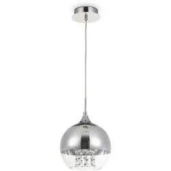 Pendelleuchte Fermi Nickelfarben max. 60 Watt