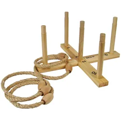 Bex Sport BEX 519-040 - Ringwurfspiel Original, Kreuz aus Holz