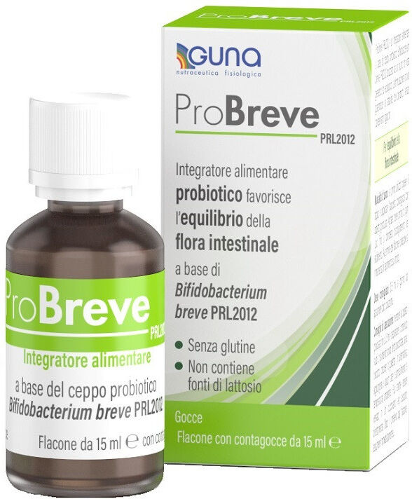 Guna Probreve Probiotico Flora Intestinale Equilibrio Digestivo 15ml