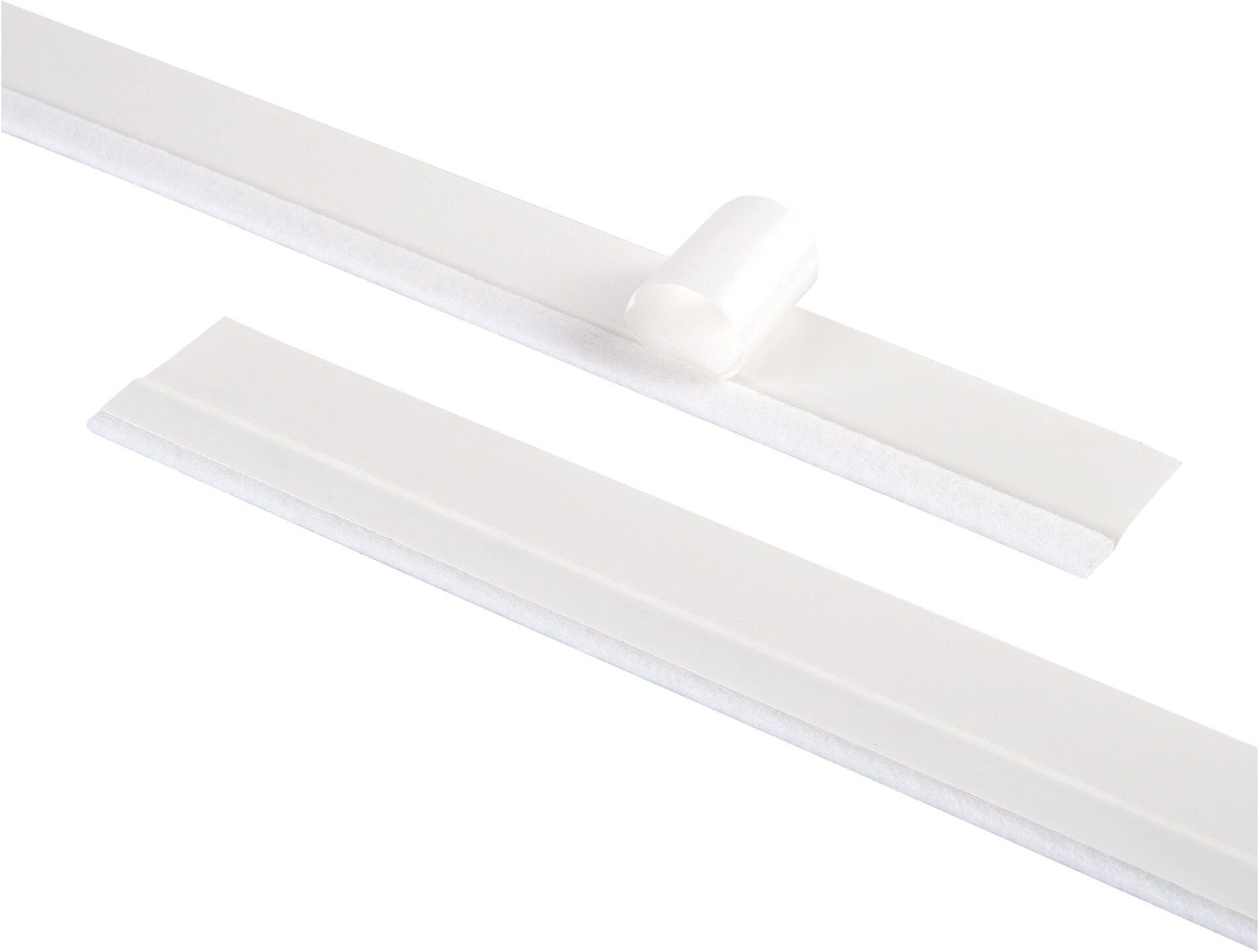 Tecnomat PARASPIFFERI PORTA GEKO PVC 1 m CON CAVALLOTTO BIANCO CON FELTRO