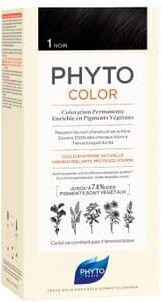 Phyto COLOR COLORACIÓN PERMANENTE Nº 1 NEGRO