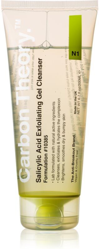 Rio Carbon Theory Salicylic Acid light exfoliating gel with moisturising effect 200 ml
