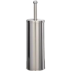 Medial International Metalnova, Toilettenbürste, METALNOVA WC Garnitur Basic Metal 101800 Edelstahl