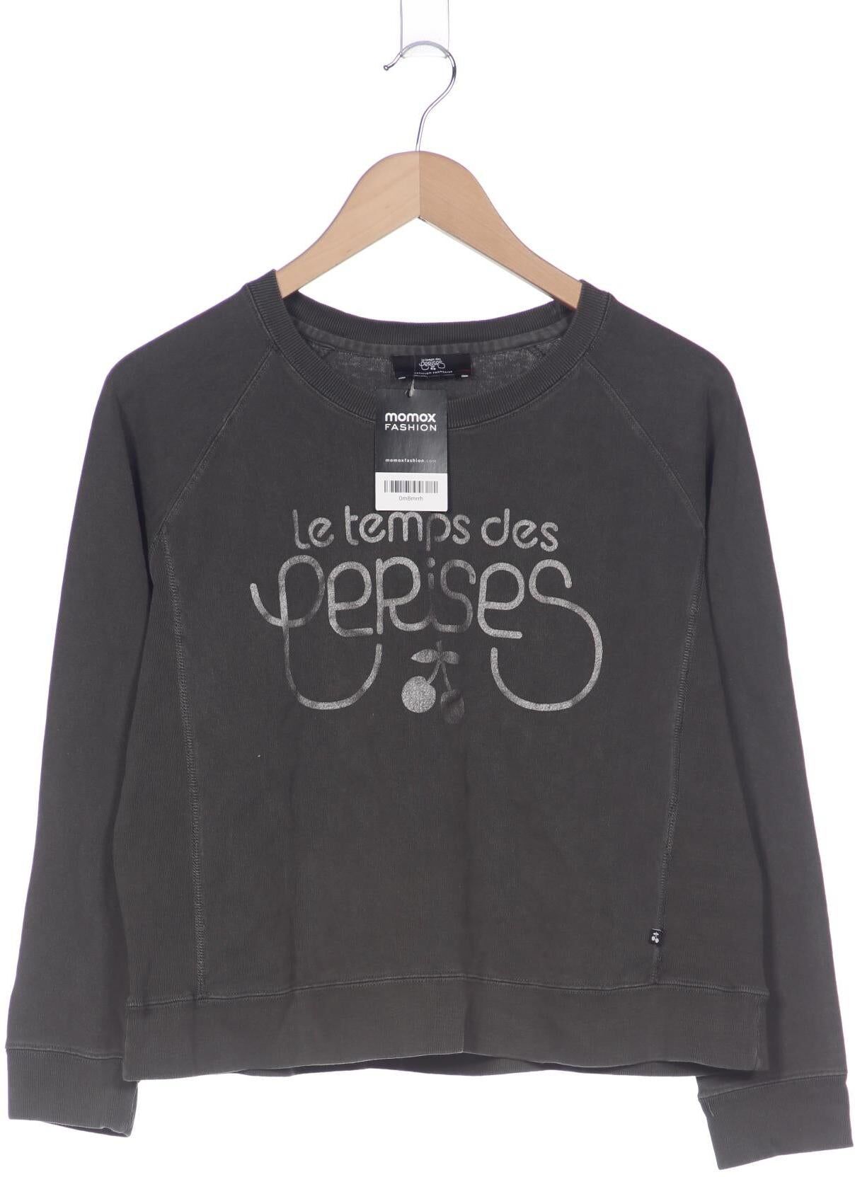 le temps des cerises Damen Sweater, Grau, Gr. XS, Baumwolle - Second Hand