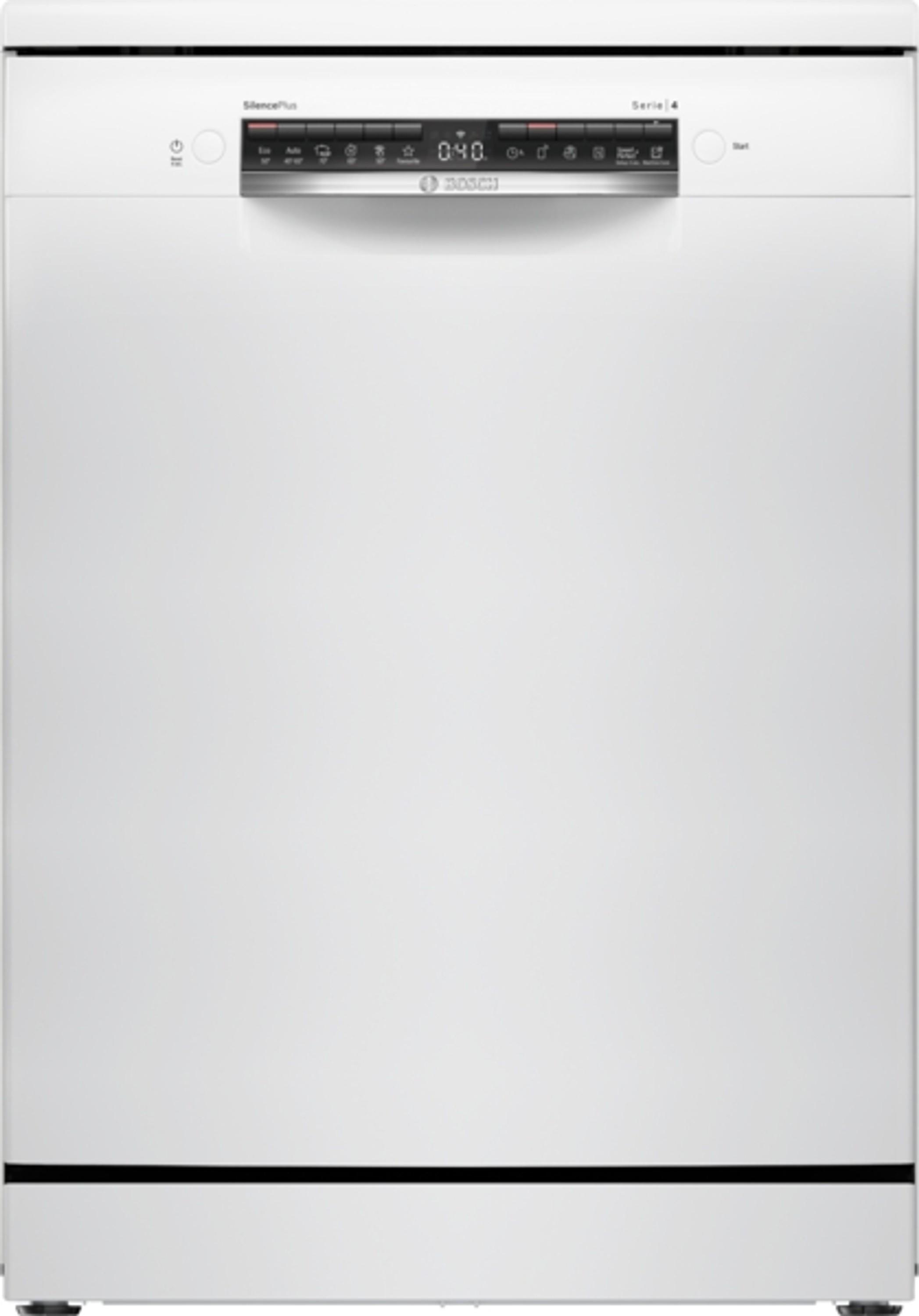 Bosch Serie 4 SMS4EVW08E, Freistehend, Standardgröße (60 cm), Weiß, Weiß, Tasten, 1,75 m