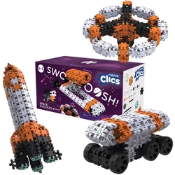Clics Nano - Weltraum-Baukasten - 250 Teile.