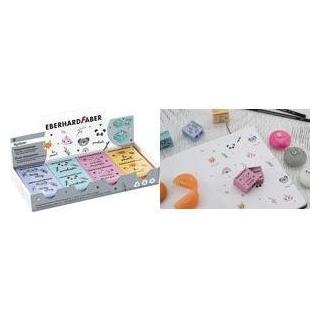 Magni EBERHARD FABER Doppelspitzdose Animal Standard & Jumbo 4fach sortiert (585154)