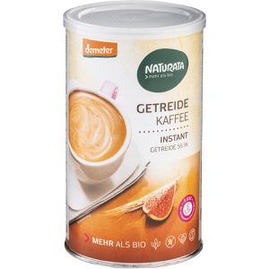 Naturata Getreidekaffee Geteide 55% Instant demeter, BIO, aus 3 verschiedenen Getreidearten, koffeinfrei, 250 g