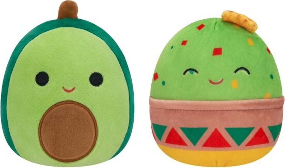 Squishmallows 2-in-1 Pluche knuffel Guacamole Gideon en avocado