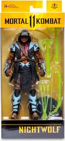 McFarlane Toys Mortal Kombat Actiefiguur Nightwolf, 18 cm, MCF11071