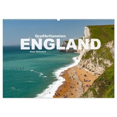 Großbritannien - England (Wandkalender 2027 DIN A2 quer), CALVENDO Monatskalender