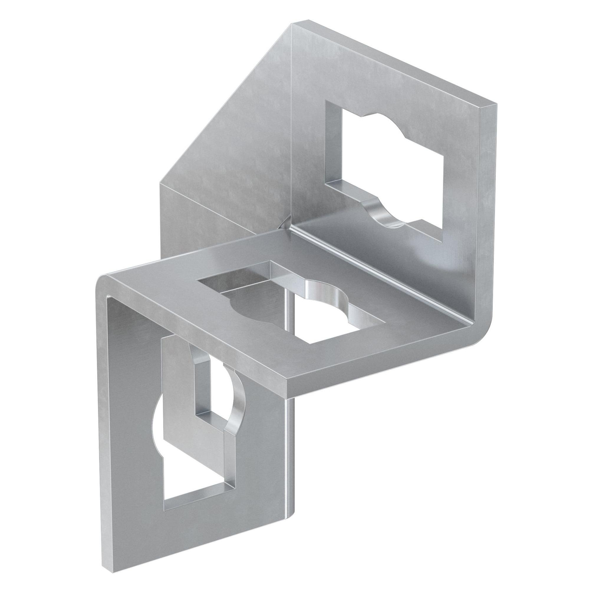 Fischer Universalwinkel PUWS 2x2 (Winkelverbinder, 10 Stk.) (533733)
