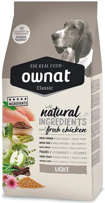 Ownat Classic Ração Cão Adulto Light 4 Kg
