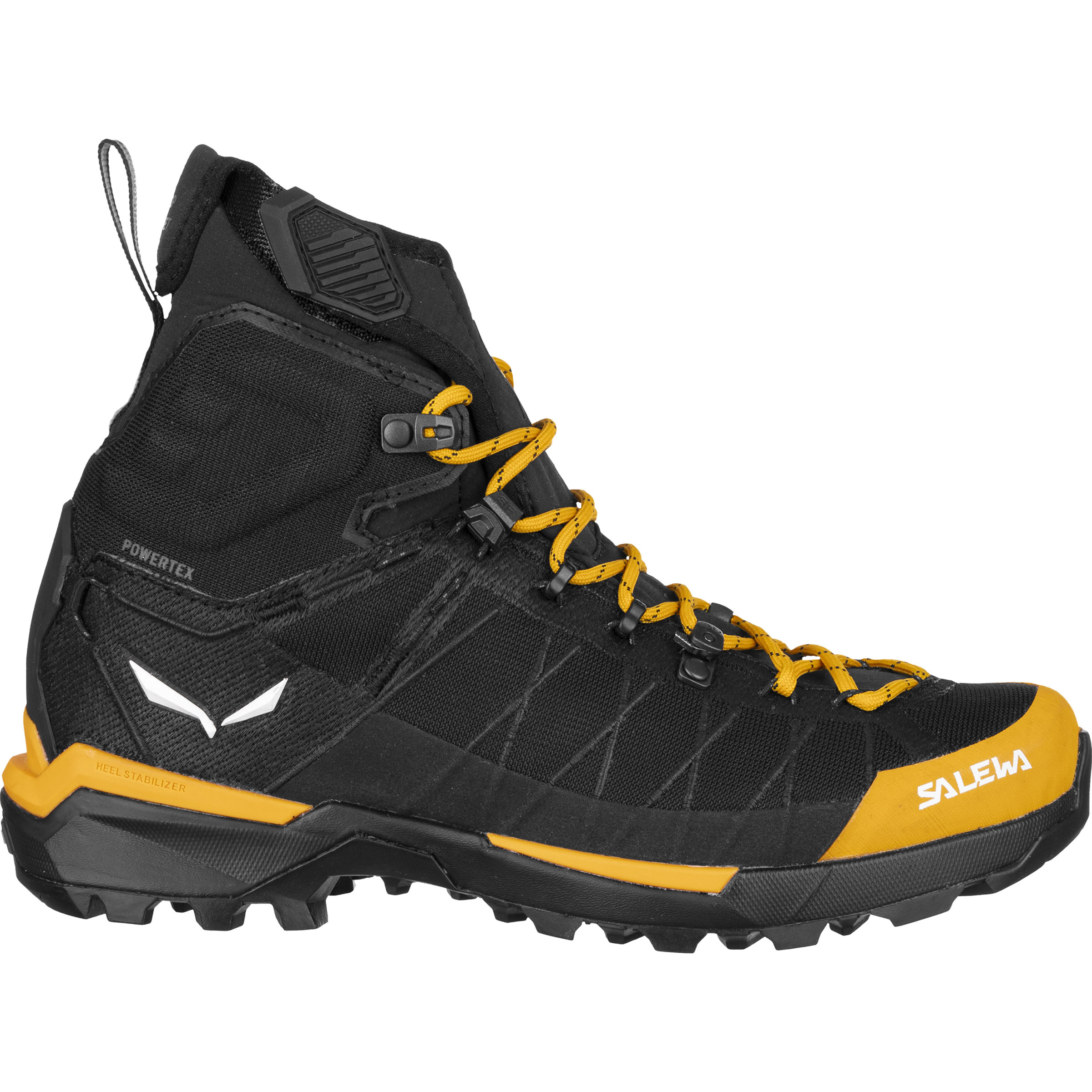 Salewa Ortles Light Mid PTX Damen Bergstiefel & Expeditionsstiefel schwarz Größe 36.5 Bergsteigen | Hochtour Wasserdicht