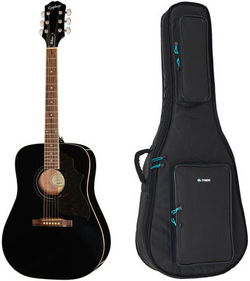 Epiphone Hummingbird Tribute Ebo w/ GB Ebony