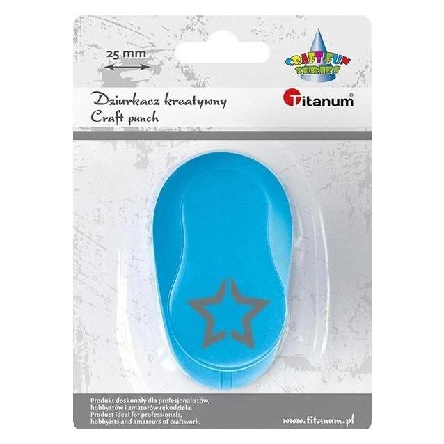 Titanum Locher mit 25-mm-Sternmuster (37151501)