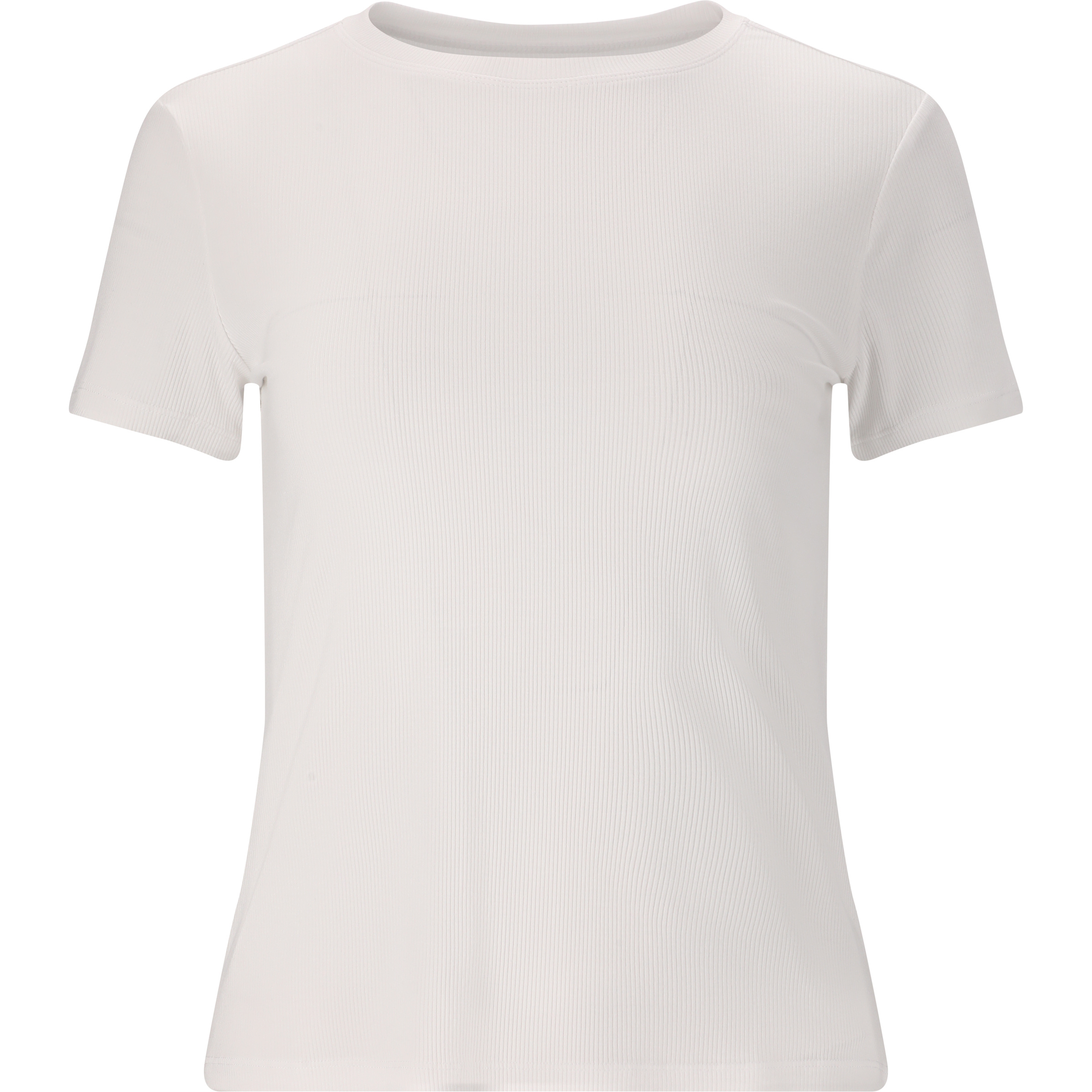 Athlecia Tinashe V2 Rib Damen T-Shirts weiss Größe S Yoga | Lifestyle Elastisch