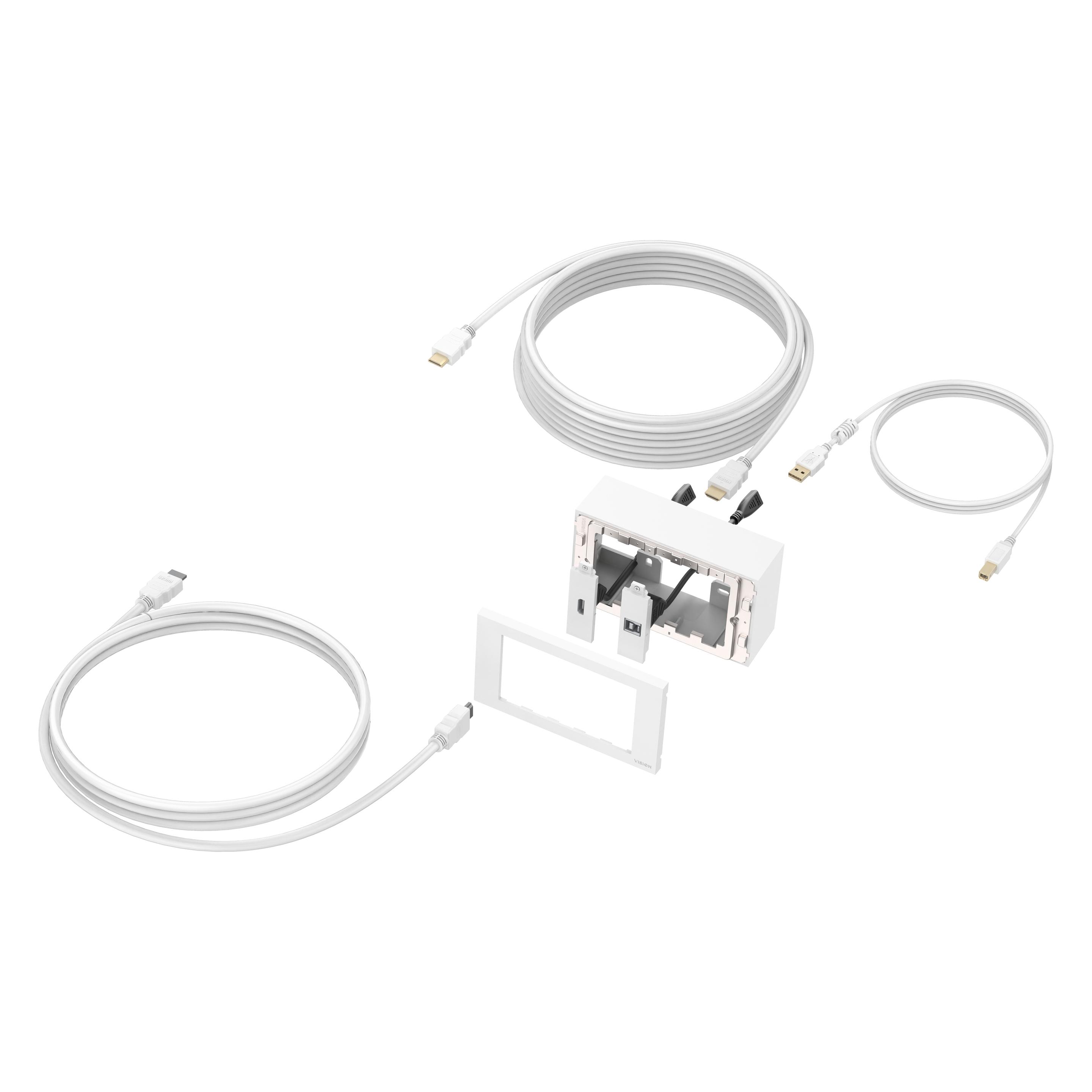 Vision Techconnect Faceplate (5 m) (TC3-PK5M)