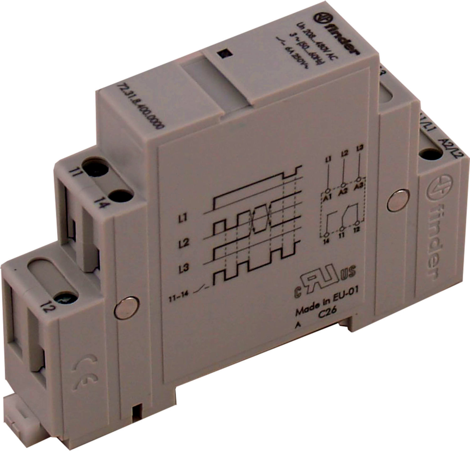 Moniteur de phase de champ tournant Wolf triphasé 2744833 pour BWL-1