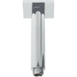 KWC Brausearm Decke L 125, Rosette eckig chromeline 122522