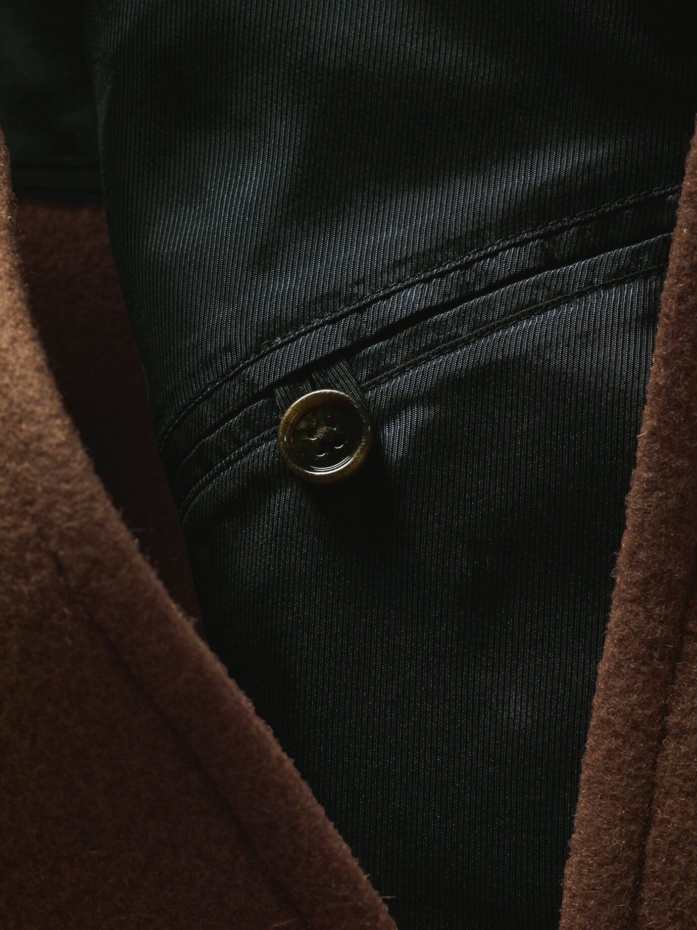Mey & Edlich Werkstück-Wolljacke Braun 52