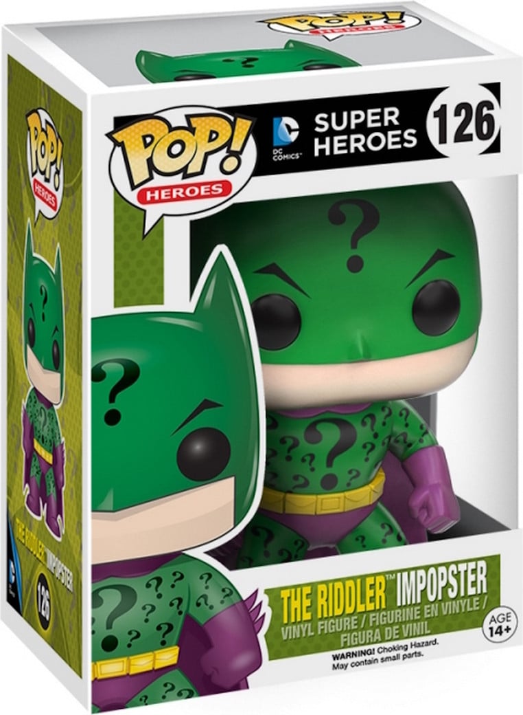 Funko Pop! Vinyl figuur DC Super Heroes The Riddler Imposter 126