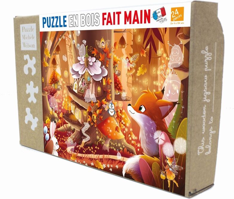 Puzzle 24 pcs Maison des Fées - Puzzle Michèle Wilson