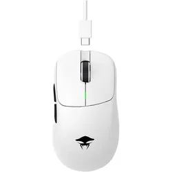 Havit StarBlaze-1 - Gaming-Maus (schwarz und weiss) (Kabelgebunden, Kabellos), Maus, Weiss, Schwarz