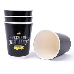 Paper Cup Premium Fresh Coffee 8oz 25 pcs.