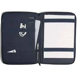 Stackers Pebble Etui für Dokumente A4 marineblau