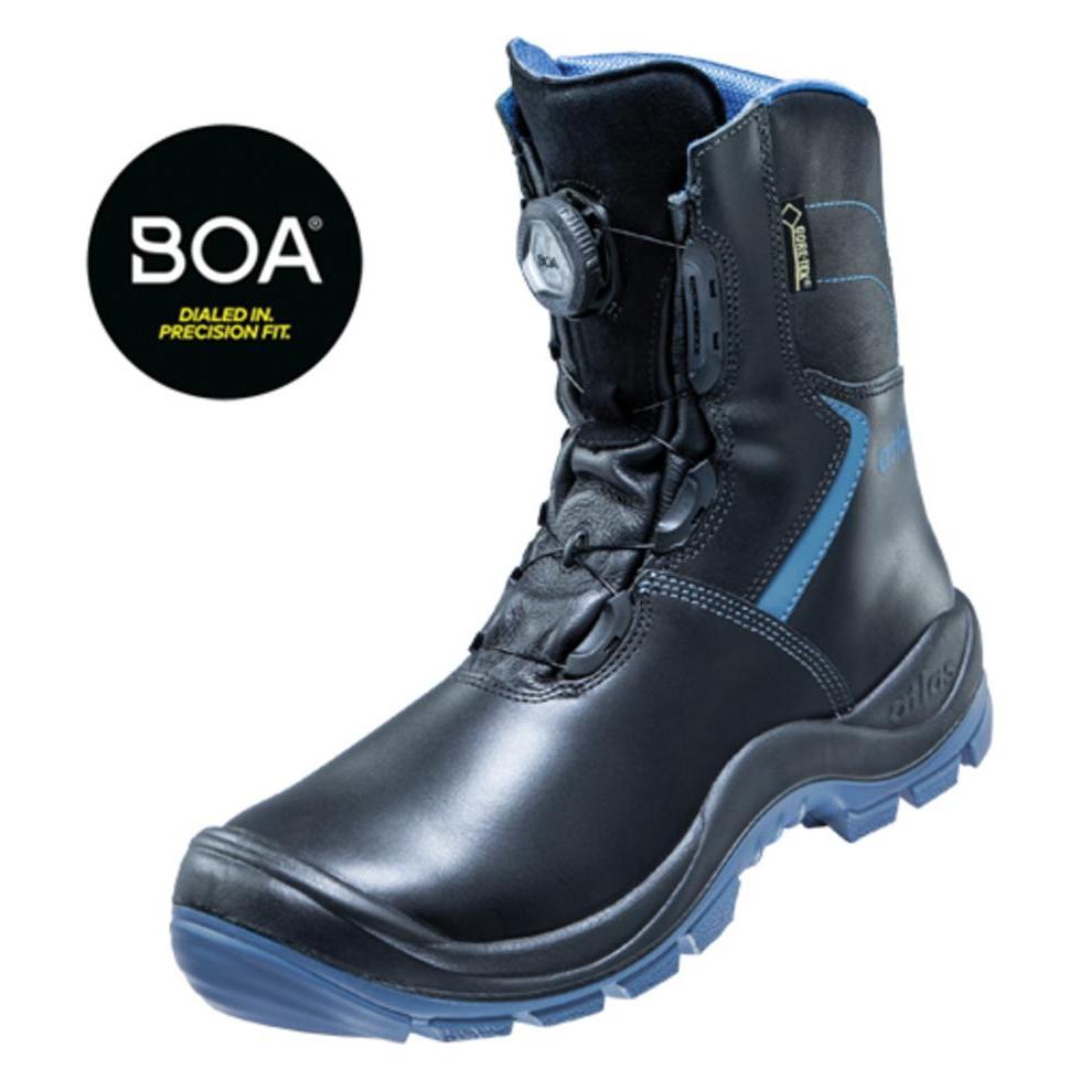 Atlas Sicherheits-Stiefel GTX 985 Thermo, S3, Weite 10, Größe 43 (S3, 43) (96200 S3 43)