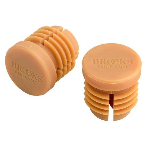Brooks England Rubber bar end plugs natural Bar tape Cambium (38735155)