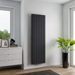 XIMAX Aluminium Heizkörper Trigo  mit Mittenanschluss - Anthrazit - 1800x565x48 mm, 1151 Watt - 1151 Watt
