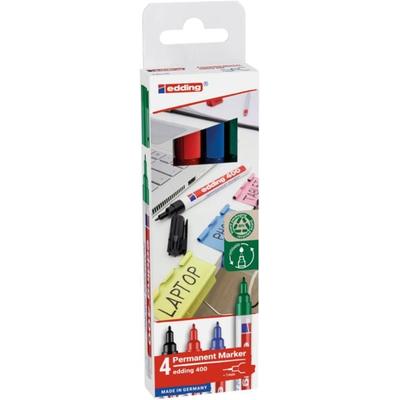 Edding 4-400-4-2 Permanentmarker wasserfest: Ja