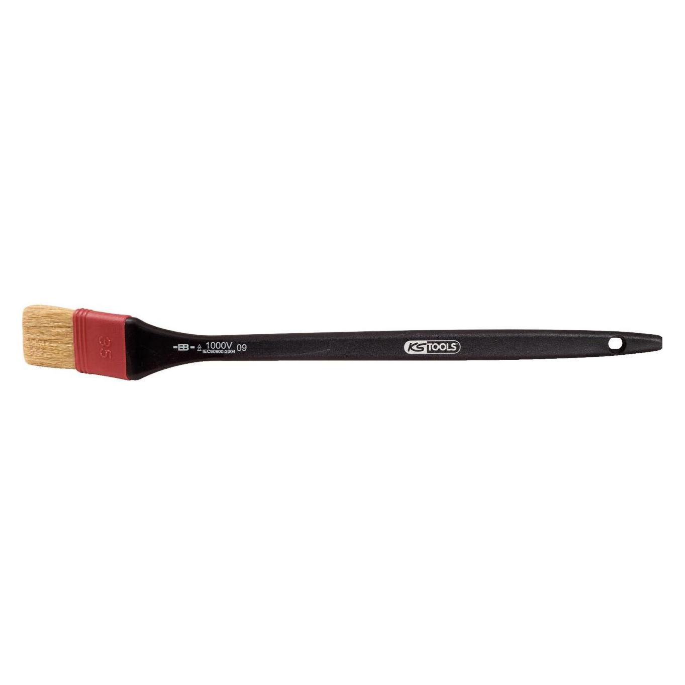 KS Tools Staubpinsel mit Schutzisolierung, gebogen, 50mm (50 mm) (117.1648)