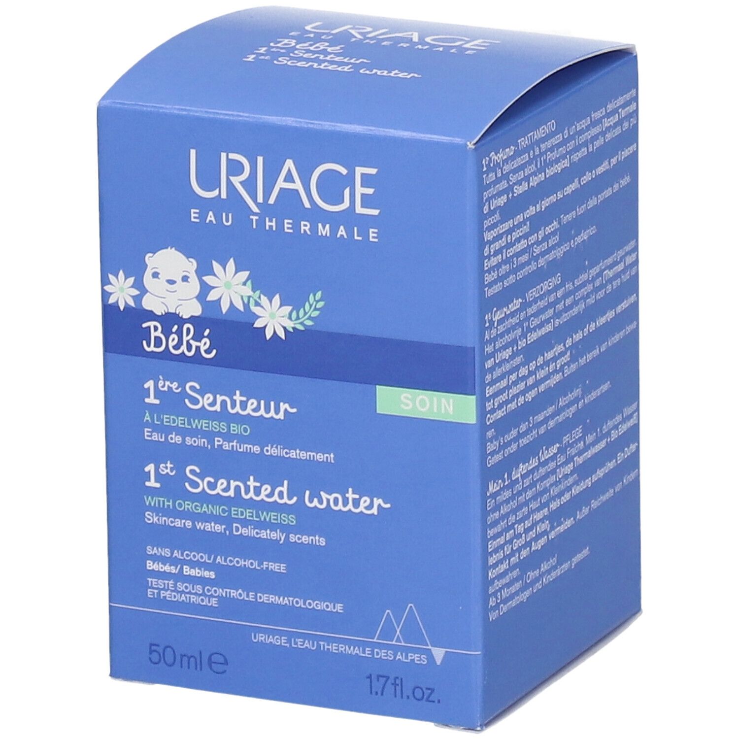 Uriage Baby 1st Scented Water Nieuwe Formule 50 ml Spray
