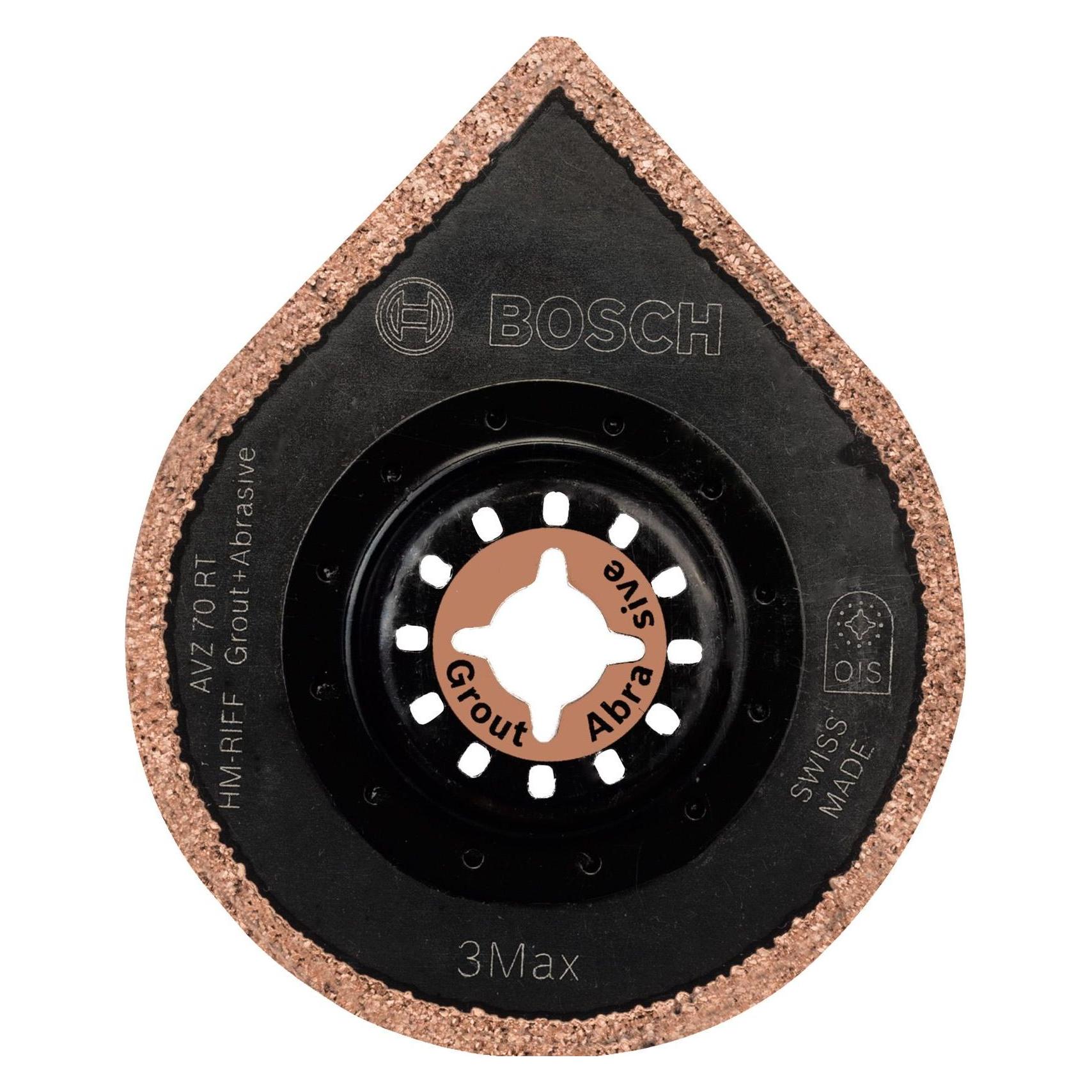Bosch Zubehör Starlock Carbide-RIFF Mörtelentferner AVZ 70 RT4, 3 max, 70 mm (2609256C51)