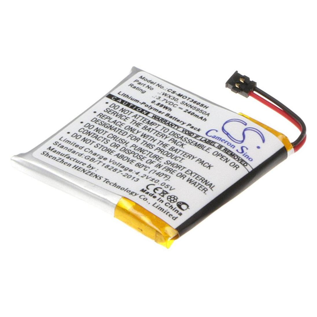 NoName Battery for Motorola Moto 360 etc (MOT360SH)